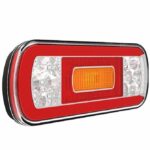 Lampa spate 200x100,LED 5 functii,cu mufa,cu mers inapoi,FT-130,Bajonet,LED Fristom