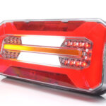Lampa stop 1298DD W184 WAS-LED 6 functii cu semnalizare dinamica