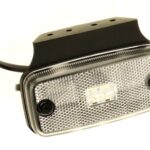 Lampa gabarit 110x54, LED, alba, cu suport, FT-019B+K Fristom