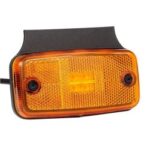 Lampa gabarit 110x54, LED, galbena, cu suport,FT-019Z+K Fristom