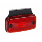 Lampa gabarit 110x54, LED, rosie, cu suport,FT-019C+K Fristom