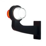 Lampa gabarit cu brat cu cot 45°, 192mm, LED, NEON, stanga, Hor120B, LD 2605 Horpol