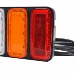 Lampa stop 165x117, 6 functii cu mers inapoi, ceata, stanga/dreapta W227 1487/I Was