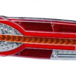 Lampa stop 305x132, 7 functii, ceata, mers inapoi, numar si semnalizare dinamica, stanga, Carmen LZD 2300 Horpol