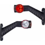 Lampa gabarit cu brat oblic 45°, 175mm, LED, stanga, LD 2175 Horpol