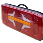 Lampa stop 316x130, 5 functii, cu mers inapoi, ceata si semnalizare dinamica, LED, L1916 TruckLed