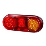 Lampa spate 205x80, 3 functii, LED, stanga, LZD2006 Horpol
