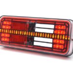 Lampa spate 201x85,LED,6 functii,W194 DD,1360 L/P Was