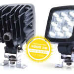 Proiector de lucru, 4000 lm, 12 LED,  W144/70, WAS