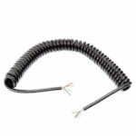 Cablu electric  spiralat, 2 x 0,75mm2, 8 m, Horpol