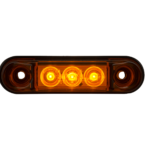 Lampa gabarit LED slim galbena LD2439 Horpol
