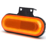Lampa gabarit cu suport,contur iluminat, galbena, W198, 1399 WAS