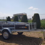 Remorca VESTA 25 Tego,750 Kg,dimensiuni 251 x 135 x 40 cm