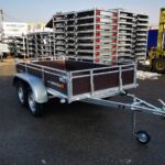 Remorcă VESTA 25 W DA – doua axe, 250 x 135 x 37 cm, 750 kg